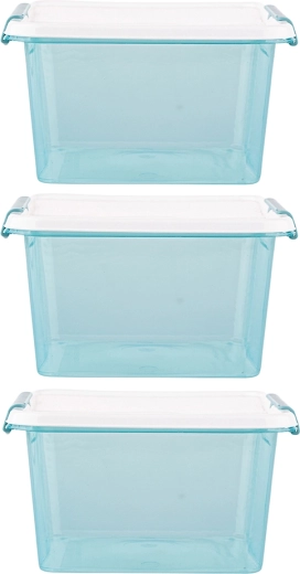 Arcticline set de 3 recipientes cuadrados para alimentos 1,15 l