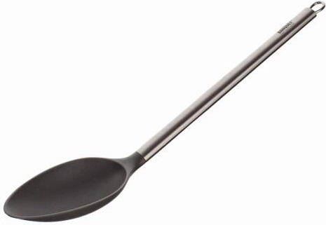 Cuchara de cocina de 33 cm de nailon y acero inoxidable