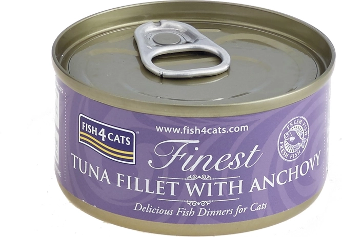 Conserva para gatos atún con anchoítas 70 g FISH4CATS Finest