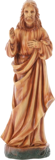 Estatua de Jesús de 38 cm de polirresina