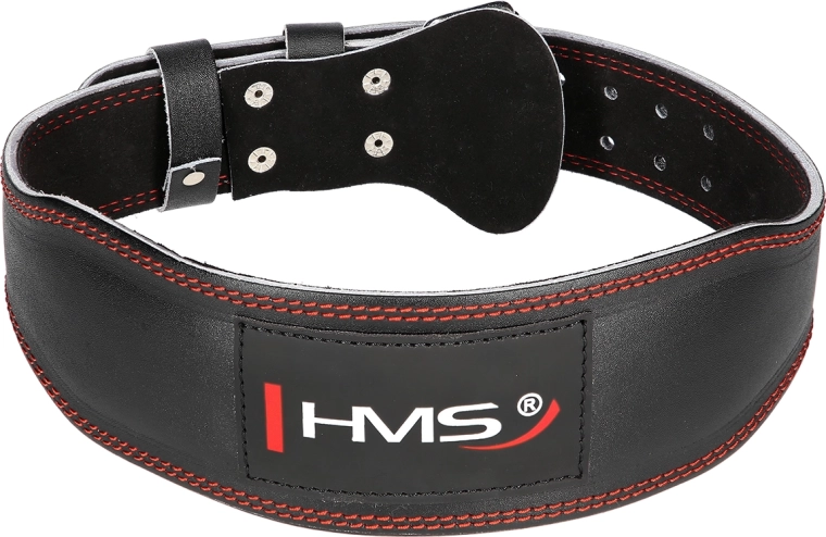 Cinturón de levantamiento de cuero HMS para halterofilia y sentadillas – Estándar