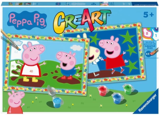 CreArt pintura por números – PEPPA PIG