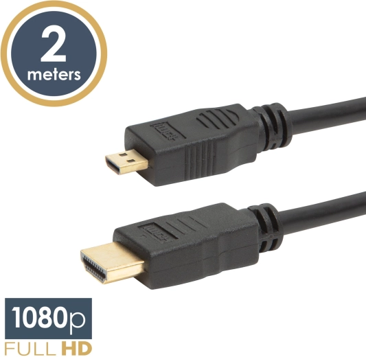 Cable micro HDMI de 2 m