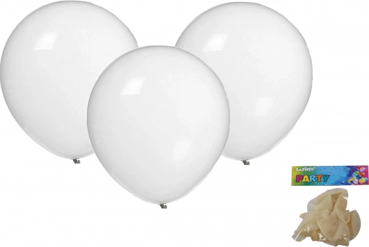 Globos inflables de 30 cm – set de 10 uds., transparentes