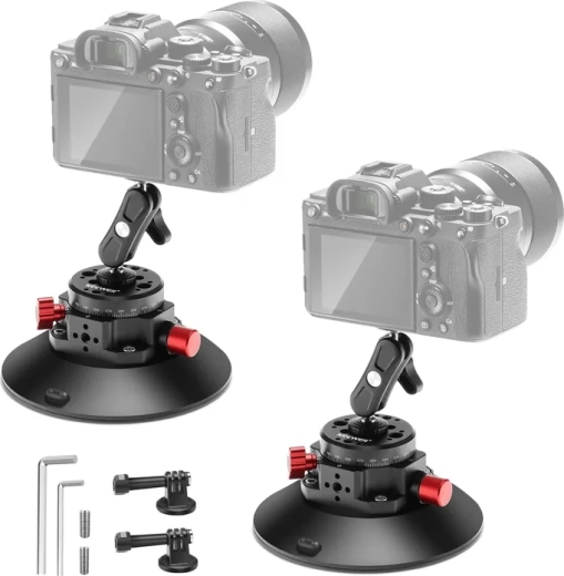 Neewer CA0132 soporte con ventosa de vacío de 6" - 2 piezas