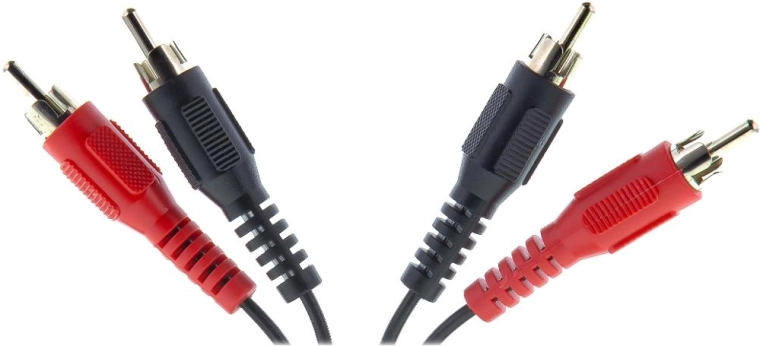 Cable de audio estéreo Sencor 2× RCA a 2× RCA, 1,5 m