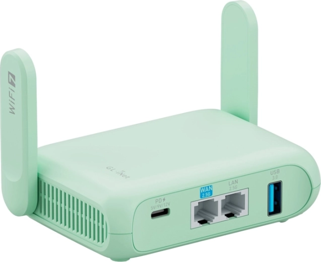 GL.iNet Beryl 7 router de viaje Wi‑Fi 7