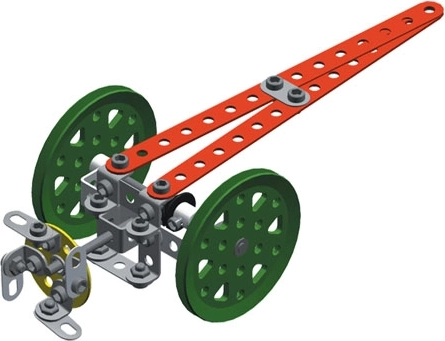 Juego de construcción MERKUR Farmer – 20 modelos, 341 piezas