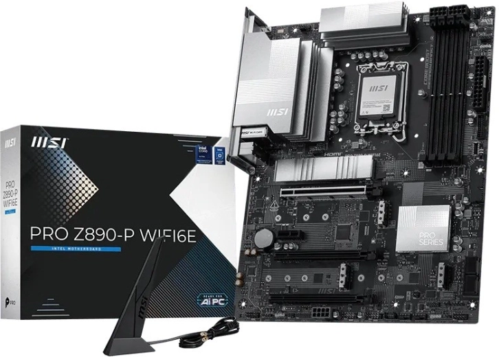 Placa base ATX MSI Pro z890-p wifi 6e para Intel LGA1851