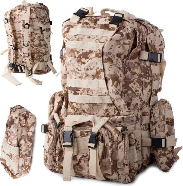 Mochila táctica militar para supervivencia 48,5 l