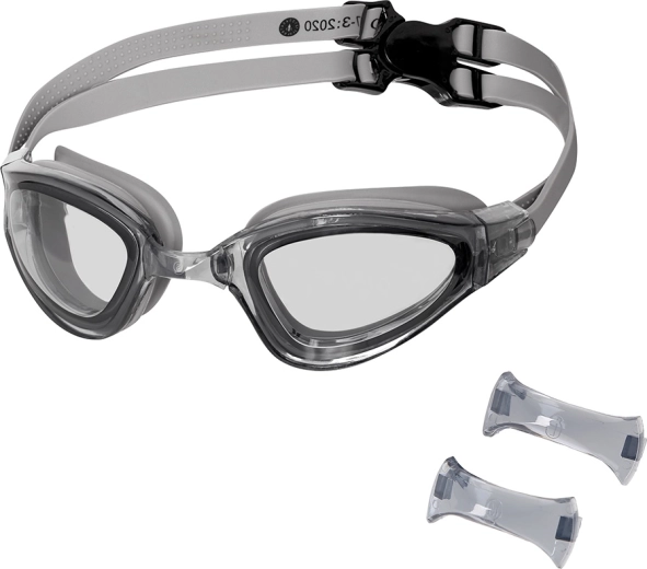 Gafas de natación NILS Aqua con tratamiento anti‑fog, grises