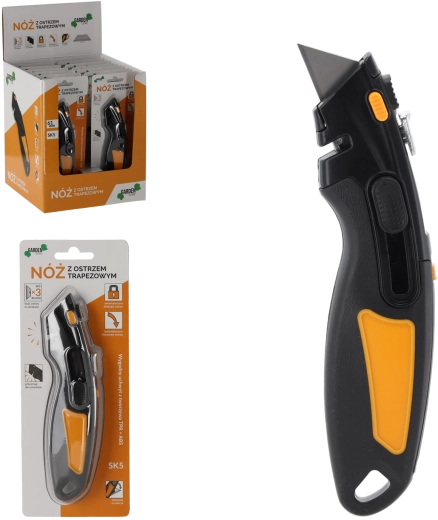 Cúter de seguridad con hoja trapezoidal SK5