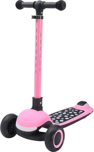 Sparkys patinete infantil plegable con luces y música 3 en 1 negro