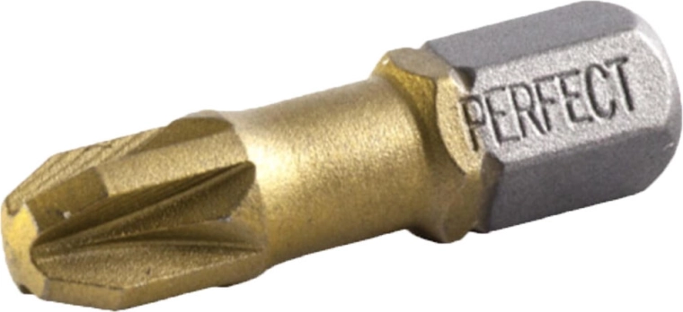 Punta titanizada Pozidriv PZ2 25 mm (2 uds) STALCO