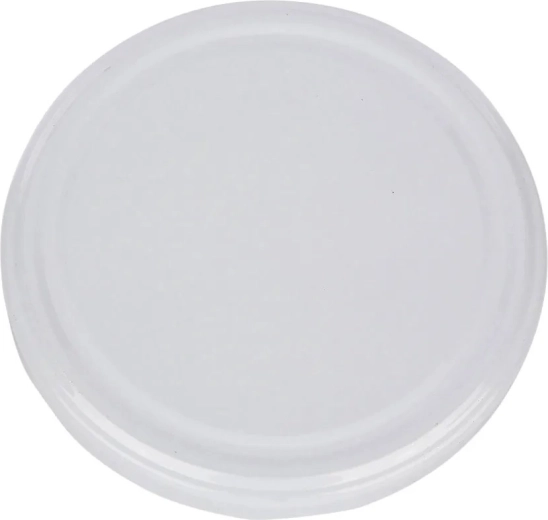 Tapa blanca para conservas fi 100 para tarros de 2650 ml y 4250 ml