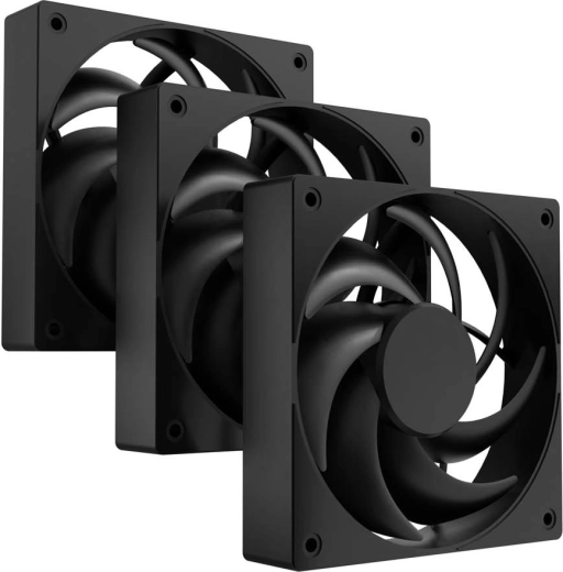 Fury SAI S12 PWM set de 3 ventiladores negro