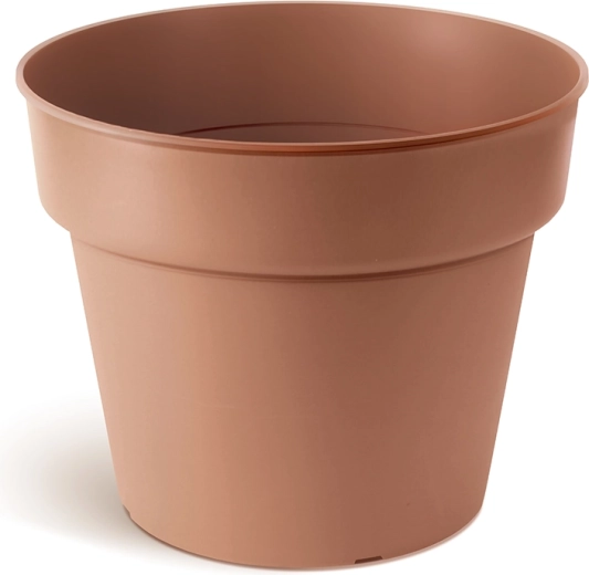 Maceta de plástico PLANTI 16,5 cm – terracota