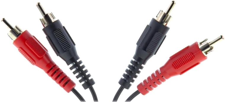 Cable de audio Sencor 2× RCA a 2× RCA, 2,5 m