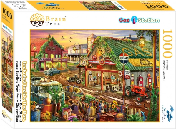 Puzzle Brain Tree estación de servicio 1000 piezas