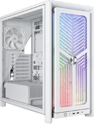 Corsair Frame 4000X RS blanca caja ATX mid-tower