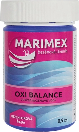 Marimex Oxi Balance preparado sin cloro para el tratamiento del agua de piscina 0,9 kg