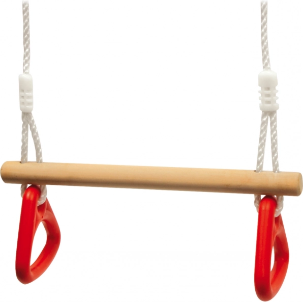 Columpio y barra con asas gimnásticas small foot