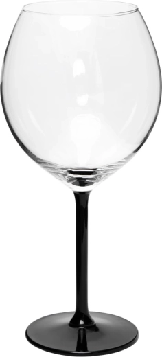 Copa XXL con pie de 700 ml con tallo negro