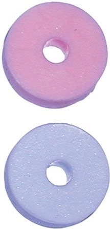 Junta plana de silicona para asientos y cabezales 3/8" (2 uds.)