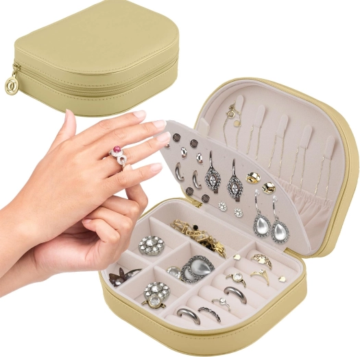 Joyero de viaje Massido MS-707 – dorado