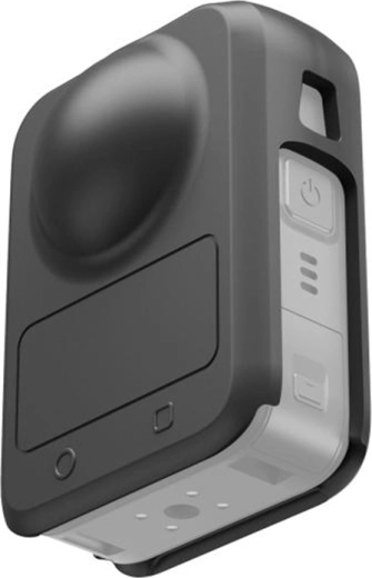 Funda de silicona con tapa para el objetivo PULUZ para DJI OSMO 360 – negra