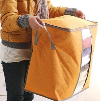 Funda organizadora para ropa y ropa de cama – pequeña, naranja