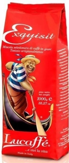 Lucaffé Exquisit café en grano 1 kg (90 % arábica, 10 % robusta)