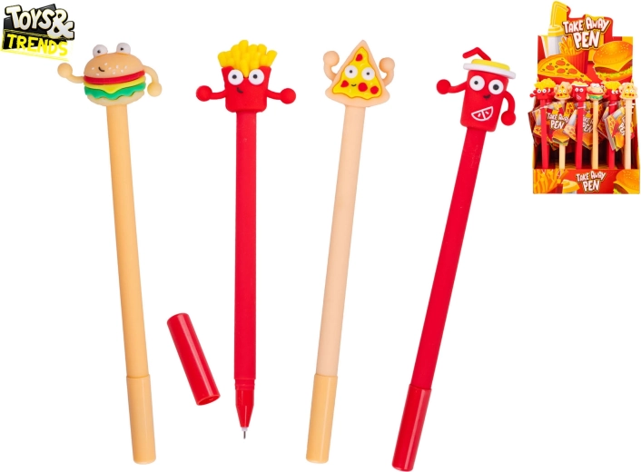 Bolígrafo con motivo de comida rápida Toys&Trends