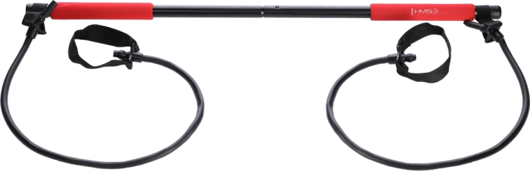 Barra de fortalecimiento para pilates con expansores HMS DC30