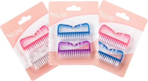 Cepillo BLING para manicura y pedicura – set de 2 uds