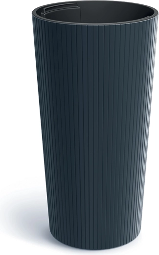 Maceta Lamia Slim 30 cm antracita