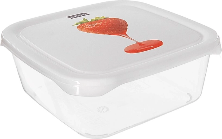 Recipiente Frost Premium cuadrado 1 l
