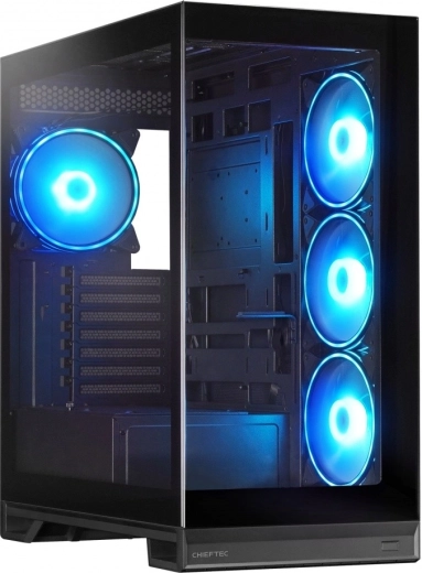 Caja para PC Vista max ATX con ventiladores ARGB