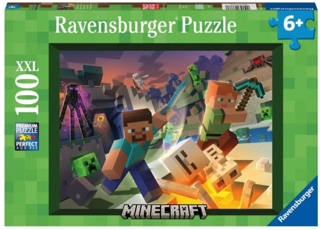 Puzzle RAVENSBURGER Minecraft – 100 piezas