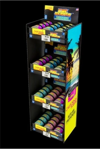 Expositor para ambientadores California Scents Sidekick Max, 4 niveles (48 uds.)
