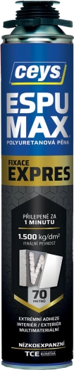 Espuma de montaje de baja expansión para pistola 750 ml ESPUMAX EXPRESS CEYS
