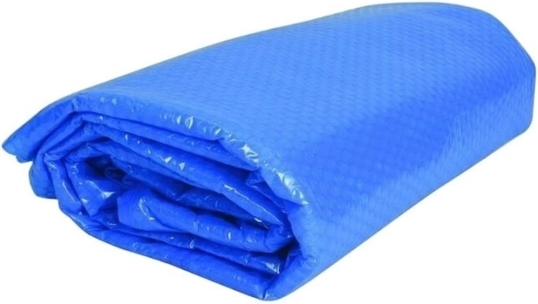 Lona solar azul para piscinas con diámetro de lámina de agua de 1,55 m