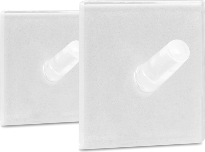 Gancho de pared autoadhesivo, 2 unidades
