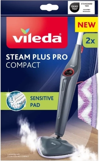 Vileda Steam Plus Pro Sensitive funda de recambio para mopa de vapor - 1 pieza