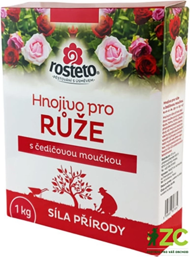 Fertilizante con harina de basalto para rosas 1 kg ROSTETO