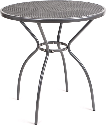 Mesa de jardín de acero Round 70 × 72 cm