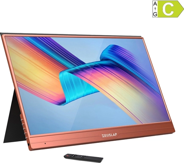 Monitor portátil táctil ZEUSLAP AT156 15,6" Full HD IPS