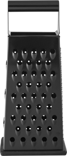 Altom design rallador metálico de cuatro caras 4 en 1 negro