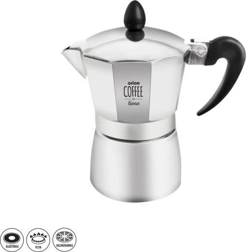 Cafetera moka de aluminio 0,2 l