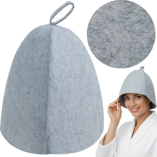 Gorro de fieltro para sauna Isomedix - 1 pieza
